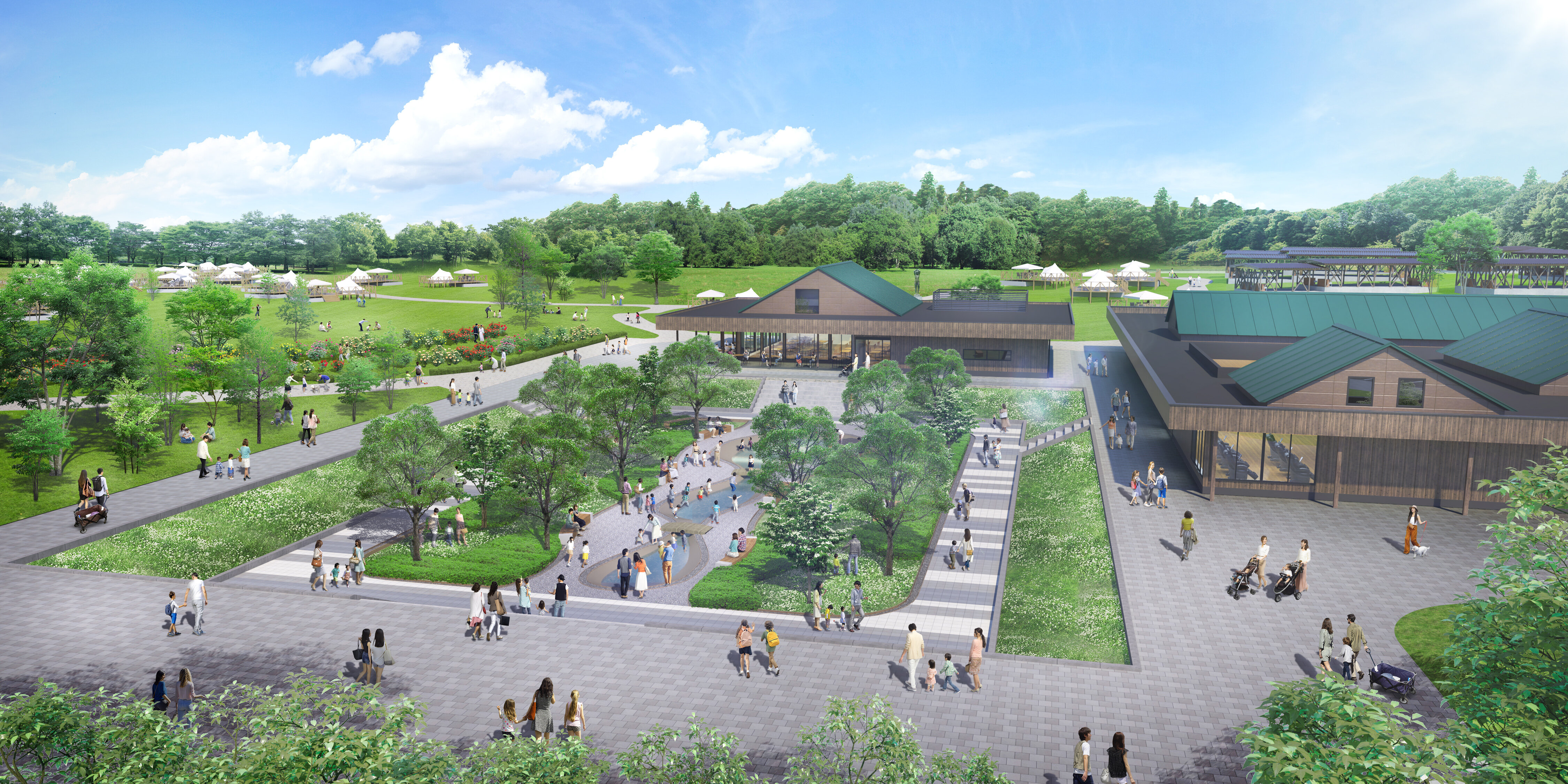 日本初の“泊まれる体験型植物園”が11月にオープン！ Jamが企画から設計・監理にて参画し、茨城県植物園・茨城県民の森をリニューアル